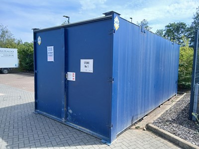Lot 4011 - 2023 Alsim 20ft twin door storage container...