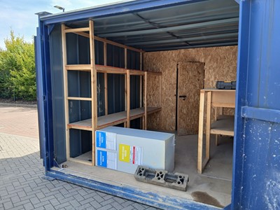 Lot 4011 - 2023 Alsim 20ft twin door storage container...