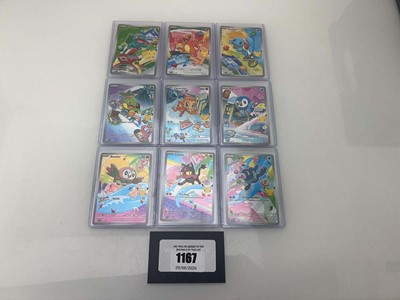 Lot 1167 - (9) Top Loaded Pokémon TCG: Mega Evolution...