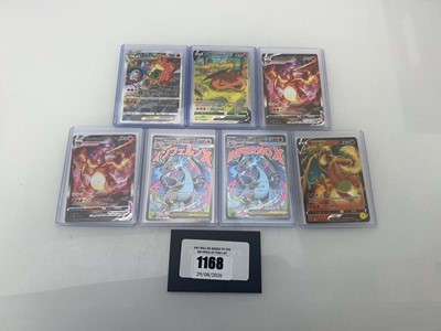 Lot 1168 - (7) Top Loaded Pokémon TCG Charizard cards...