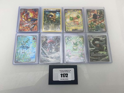 Lot 1172 - (8) Top Loaded English/Japanese Pokémon TCG...
