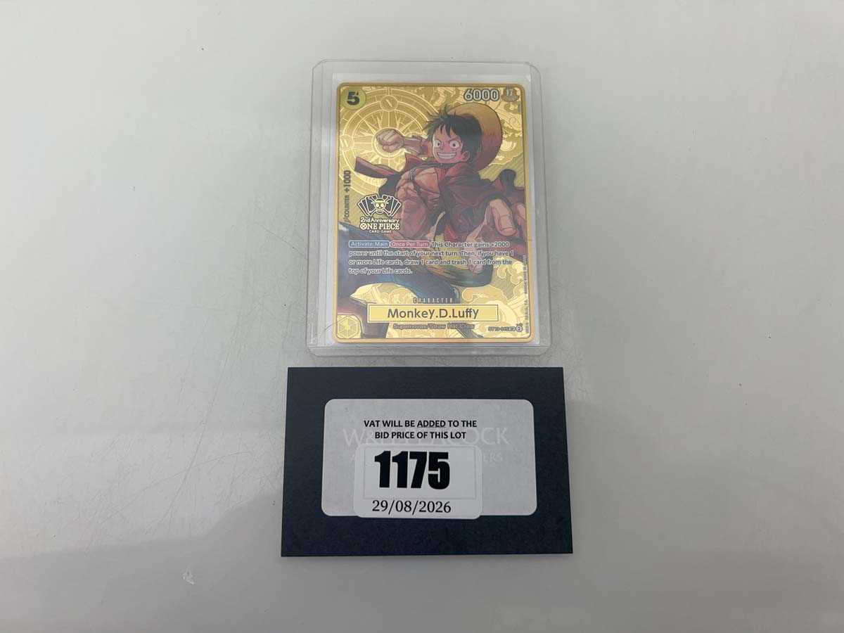 Lot 1175 - Top Loaded One Piece TCG: ST13-015...