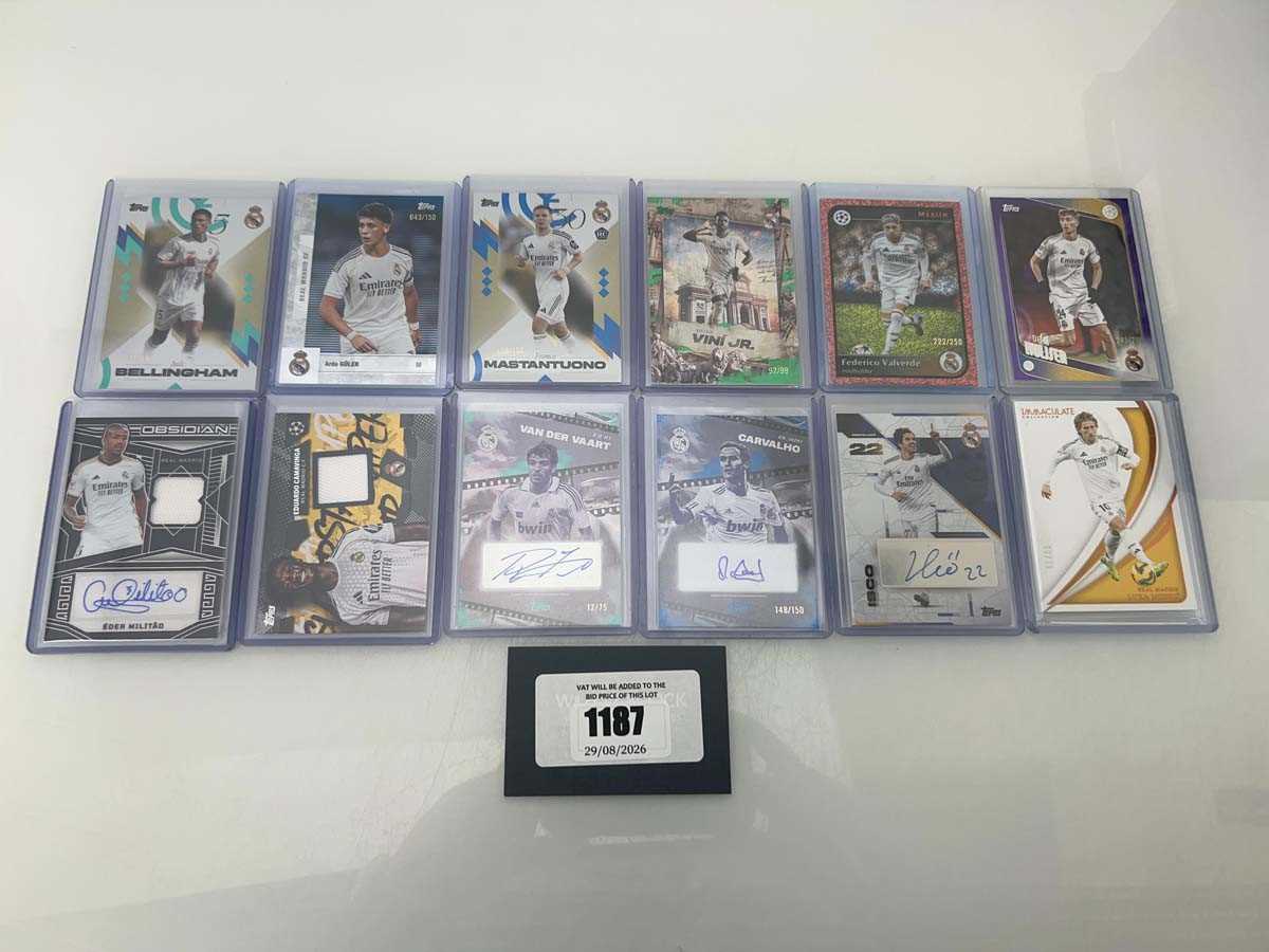 Lot 1187 - (12) Top Loaded Real Madrid FC Football...