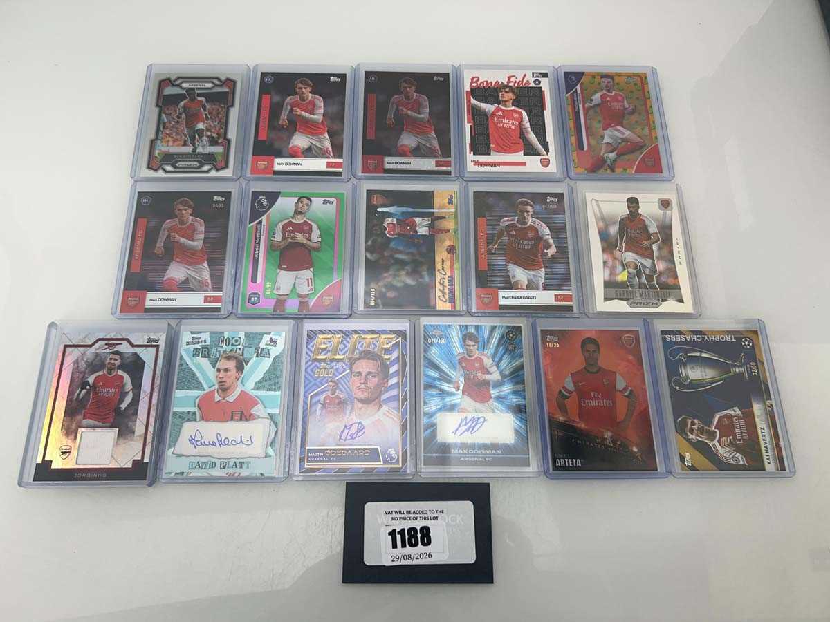 Lot 1188 - (16) Top Loaded Arsenal FC Football trading...