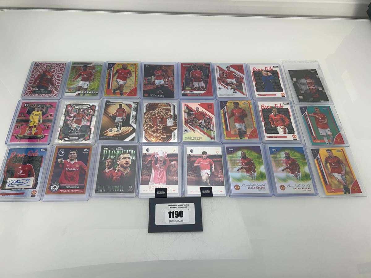 Lot 1190 - (24) Top Loaded Manchester United FC Football...