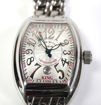 Lot 451 - A gentleman's stainless steel King...