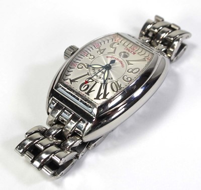 Lot 451 - A gentleman's stainless steel King...