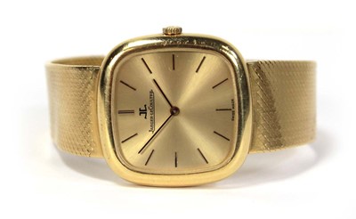Lot 452 - A gentleman's 18ct yellow gold wristwatch by...