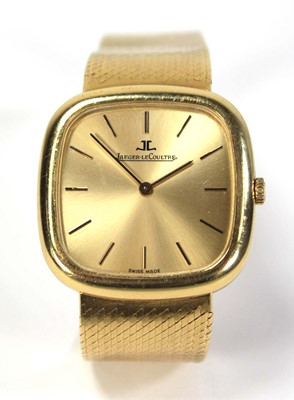 Lot 452 - A gentleman's 18ct yellow gold wristwatch by...