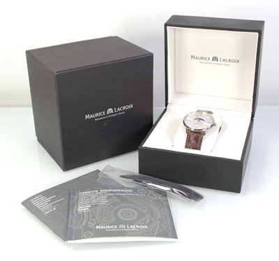 Lot 453 - A gentleman's stainless steel wristwatch by...
