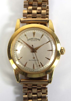 Lot 455 - A gentleman's part 18ct yellow gold automatic...