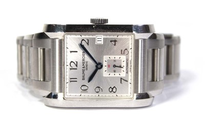Lot 457 - A gentleman's stainless steel Hampton...