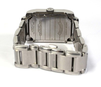Lot 457 - A gentleman's stainless steel Hampton...