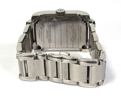 Lot 457 - A gentleman's stainless steel Hampton...