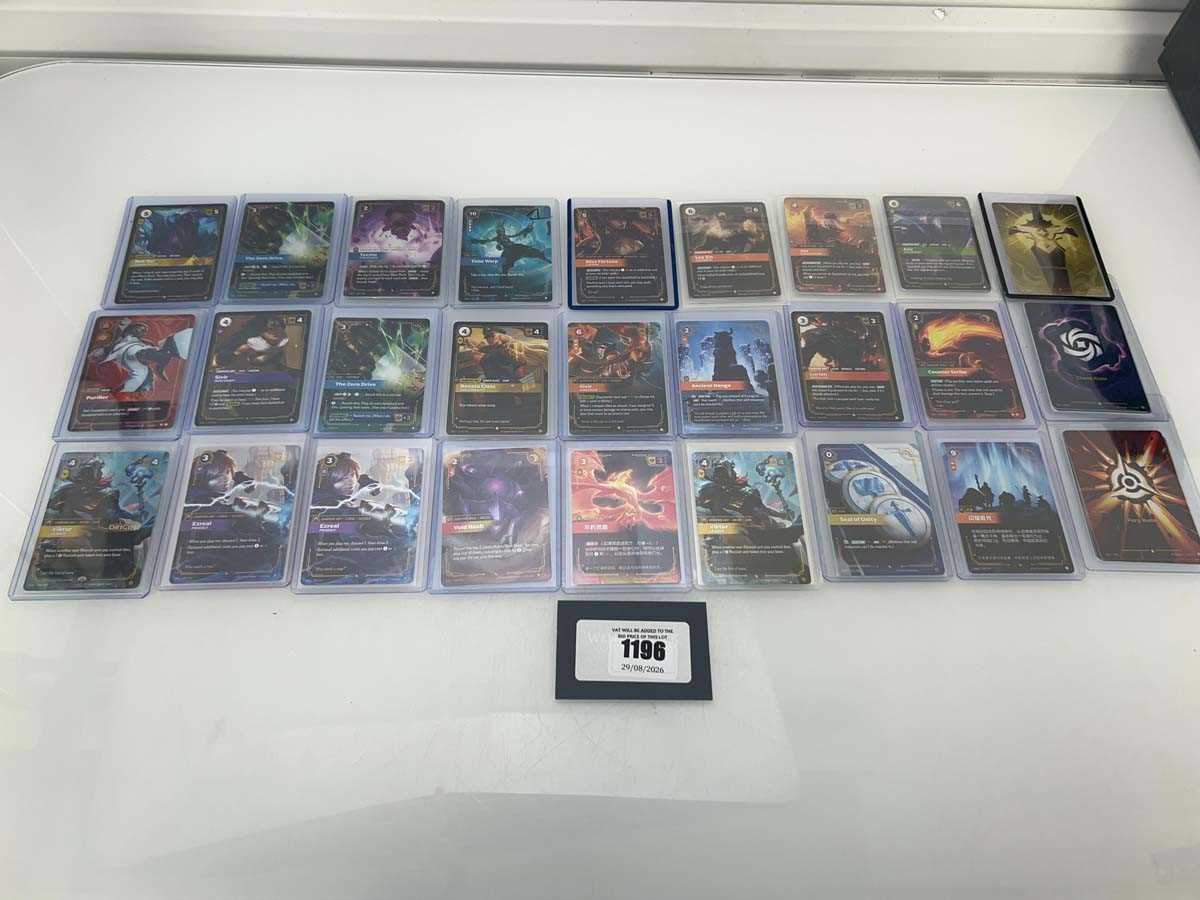 Lot 1196 - (27) Top Loaded Riftbound: League of Legends...
