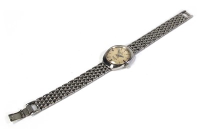 Lot 461 - A ladies stainless steel Seamaster Cosmic...