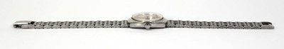 Lot 461 - A ladies stainless steel Seamaster Cosmic...