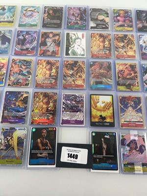 Lot 1449 - Approx. 52 Top Loaded One Piece cards from...