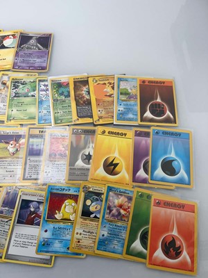 Lot 1199 - Approx. 80 Sleeved/Loose Vintage Pokémon cards...