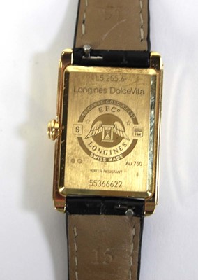 Lot 466 - A ladies 18ct yellow gold Dolce Vita...