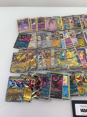 Lot 1450 - Approx. 130 Sleeved/Loose Pokémon cards from...