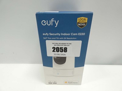 Lot 2175 - *Sealed* Eufy E220 Indoor Security Cam