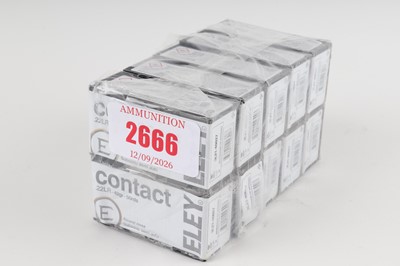 Lot 2666 - (S1) 500 x .22 Eley Contact 42gr rifle cartridges