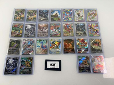Lot 1540 - Approx. 25 Top Loaded Pokémon cards from...