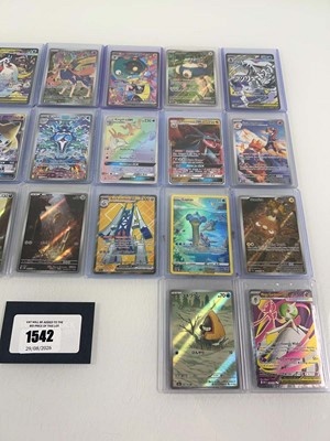 Lot 1542 - Approx. 25 Top Loaded Pokémon cards from...