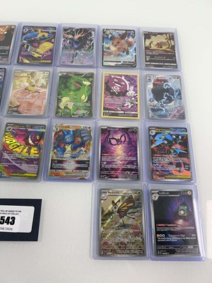 Lot 1543 - Approx. 25 Top Loaded Pokémon cards from...
