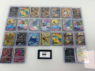 Lot 1544 - Approx. 25 Top Loaded Pokémon cards from...