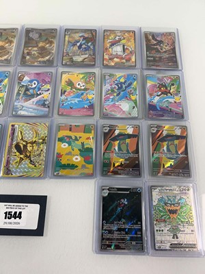 Lot 1544 - Approx. 25 Top Loaded Pokémon cards from...