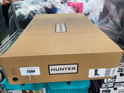 Lot 3464 - 1x pair of Hunter cascade wellington boots...