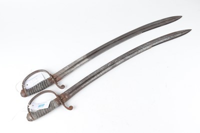 Lot 1217 - Two British Constabulary type swords