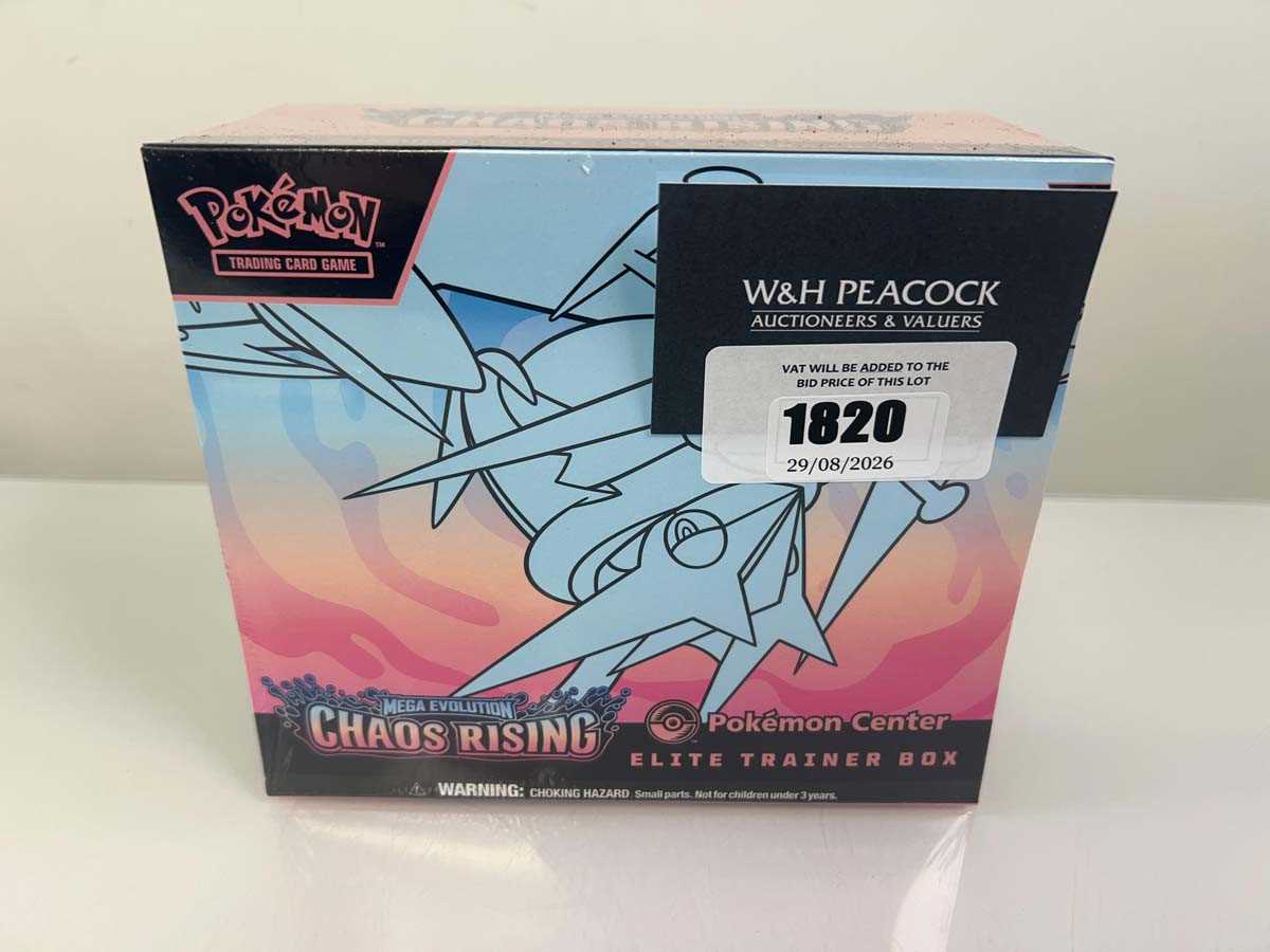 Lot 1820 - Pokémon TCG: Mega Evolution - Chaos Rising...