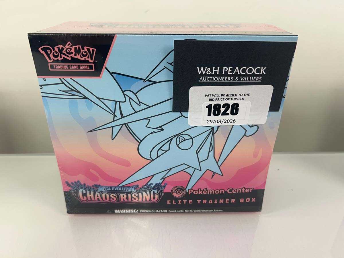 Lot 1826 - Pokémon TCG: Mega Evolution - Chaos Rising...