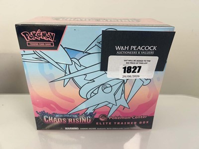 Lot 1827 - Pokémon TCG: Mega Evolution - Chaos Rising...