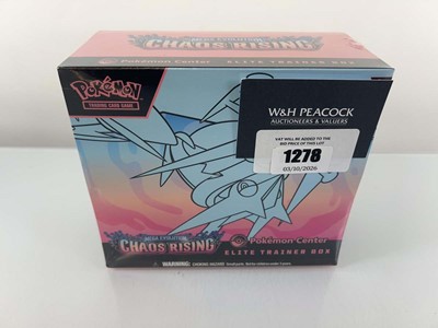 Lot 1278 - Pokémon TCG: Mega Evolution - Chaos Rising...