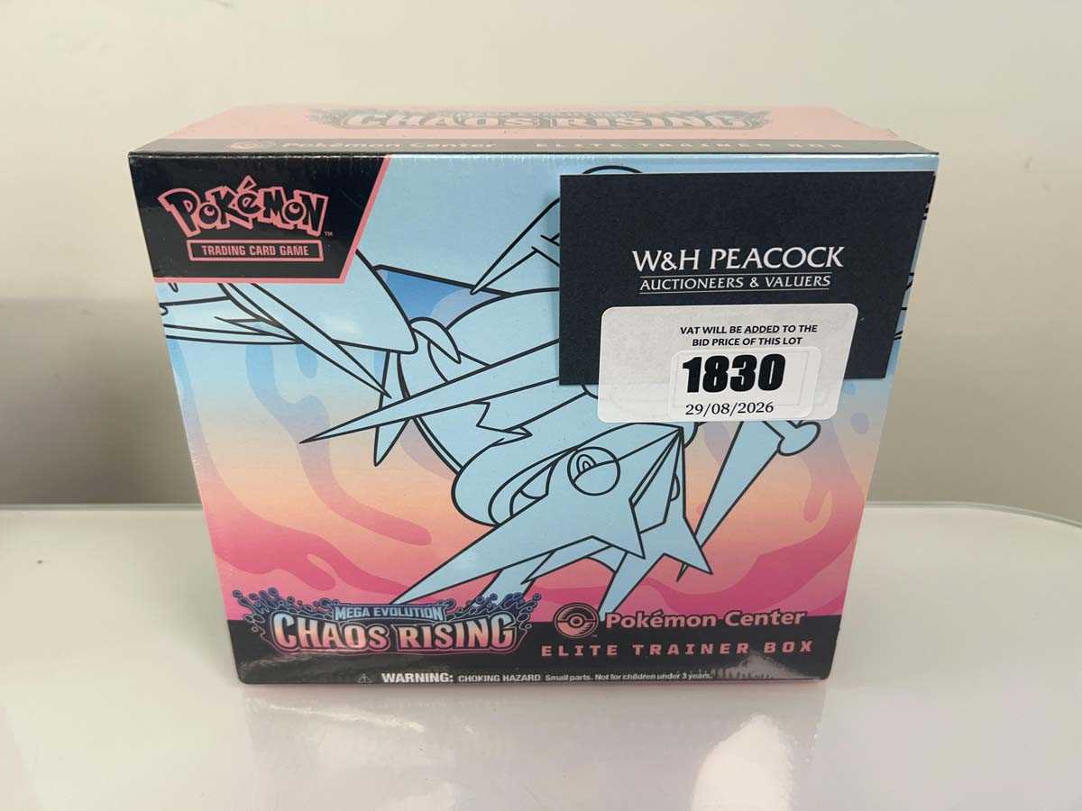 Lot 1830 - Pokémon TCG: Mega Evolution - Chaos Rising...