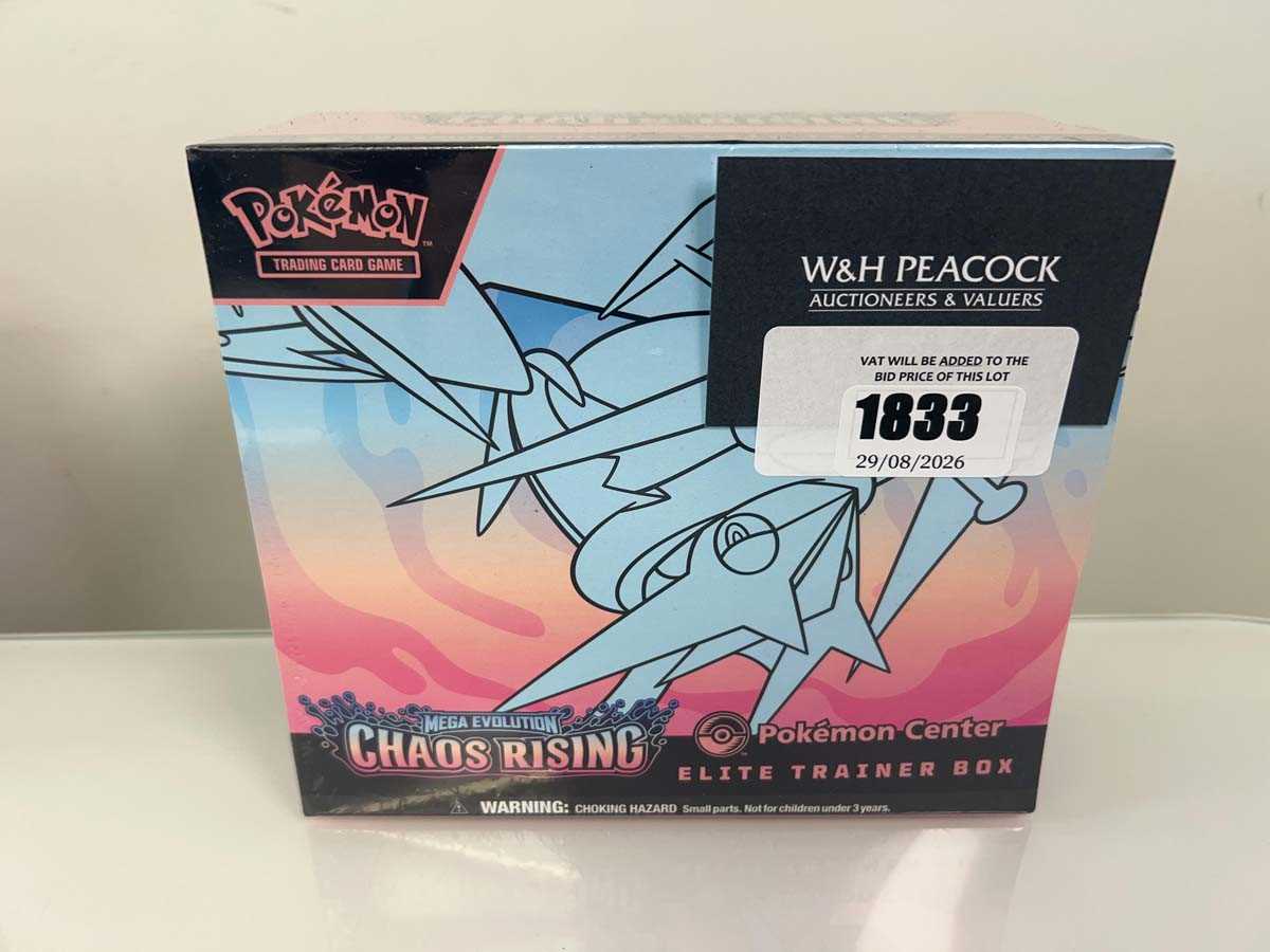 Lot 1833 - Pokémon TCG: Mega Evolution - Chaos Rising...