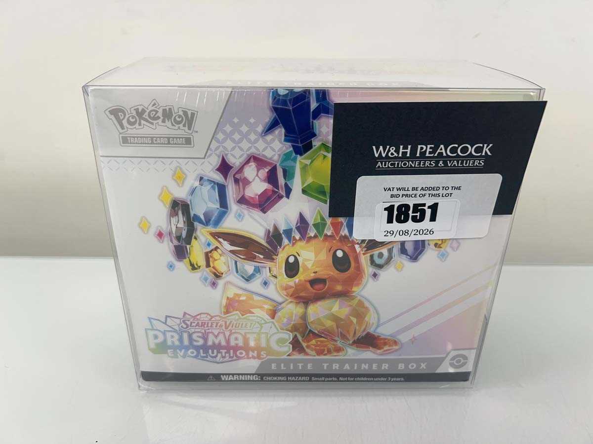 Lot 1851 - Pokémon TCG: Scarlet & Violet - Prismatic...