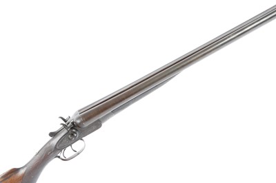 Lot 841 - (S2) 12 bore Double Hammer Gun by A.G. Parker,...