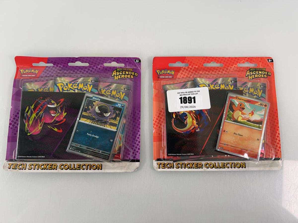 Lot 1891 - (2) Pokémon TCG: Mega Evolution - Ascended...