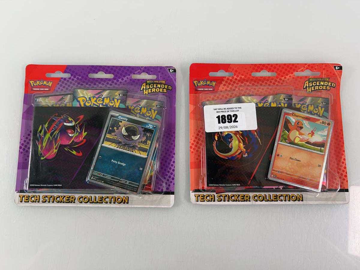 Lot 1892 - (2) Pokémon TCG: Mega Evolution - Ascended...