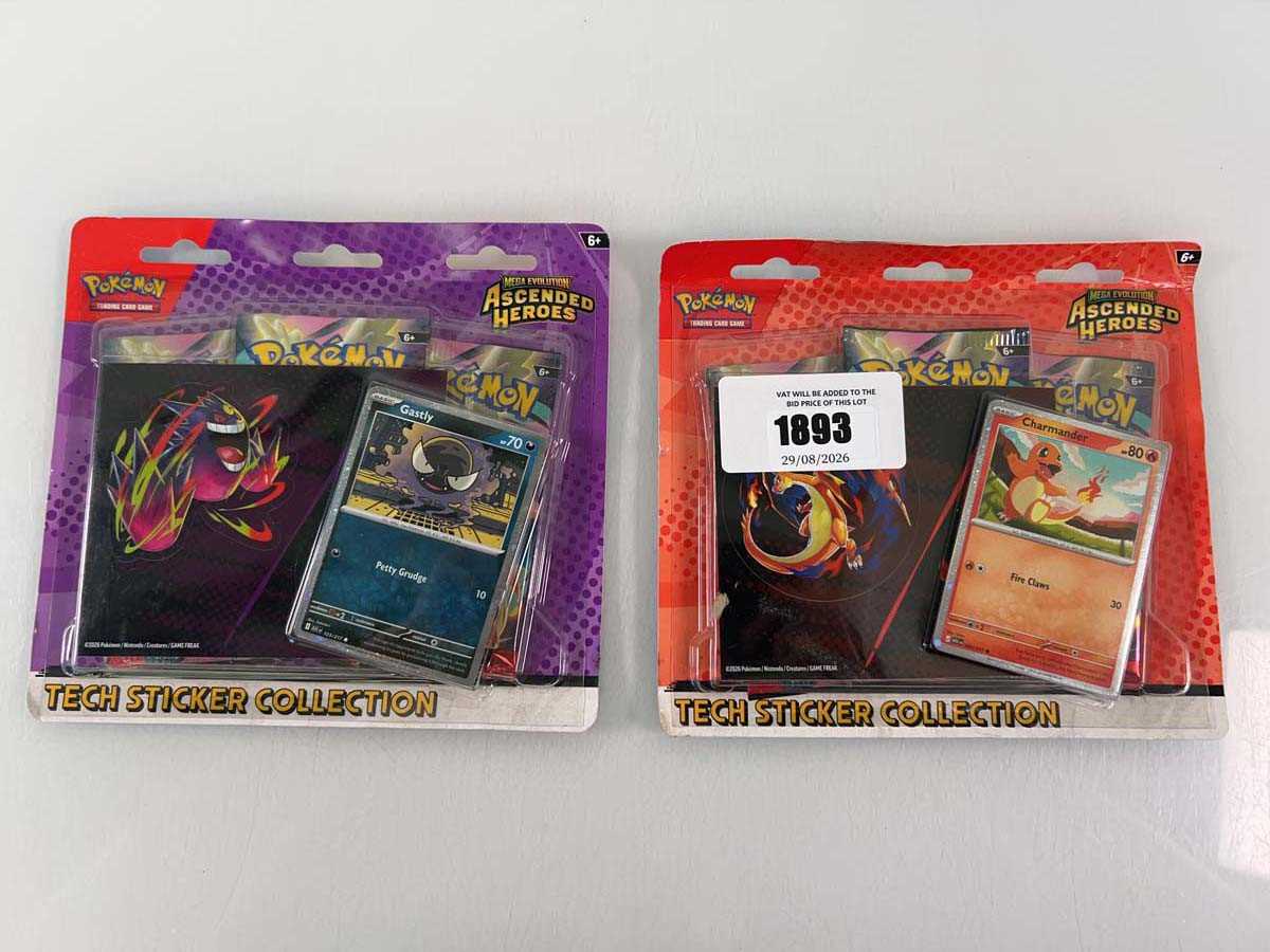 Lot 1893 - (2) Pokémon TCG: Mega Evolution - Ascended...