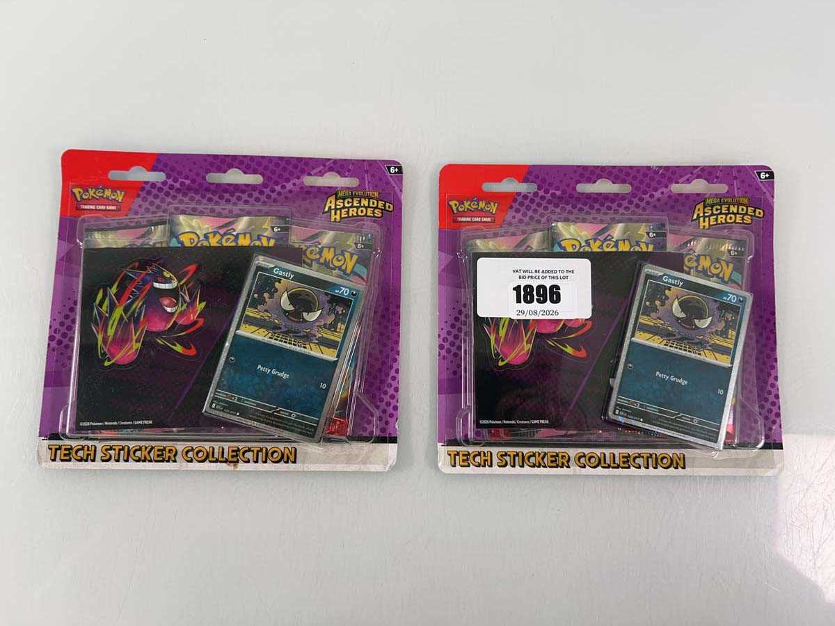 Lot 1896 - (2) Pokémon TCG: Mega Evolution - Ascended...
