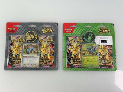 Lot 1897 - 2x Pokémon TCG: Mega Evolution - Ascended...
