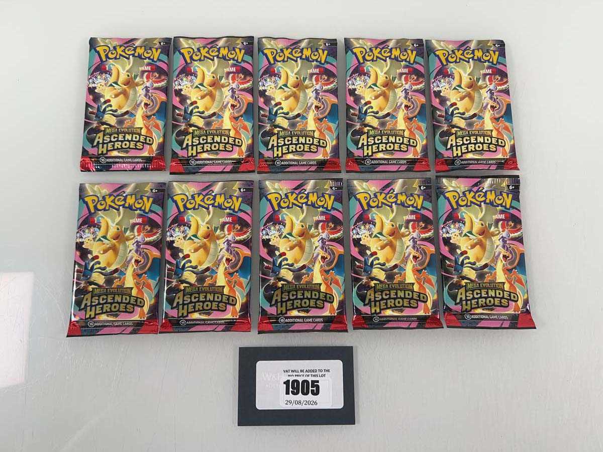 Lot 1905 - Pokémon TCG: Mega Evolution - Ascended Heroes...