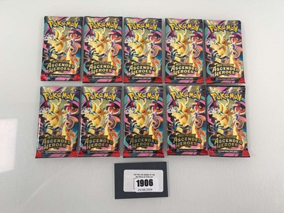 Lot 1906 - Pokémon TCG: Mega Evolution - Ascended Heroes...