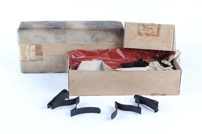 Lot 1545 - Two boxes of Enfield No.4 magazine springs and...